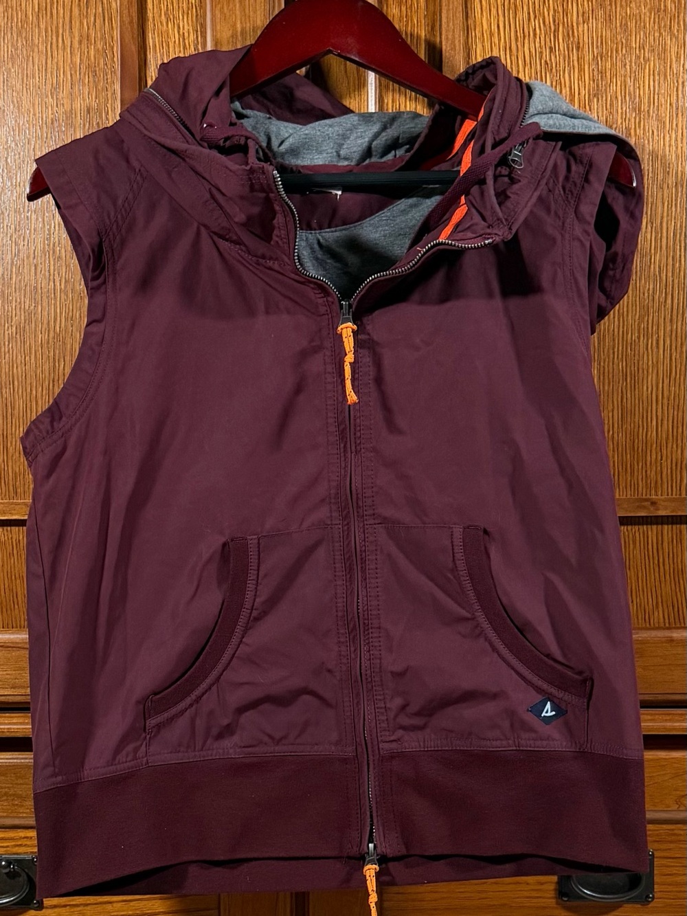 Sperry Hide-Away Hoodie Utility Vest Sailing Outdoors Coastal Preppy Fall Layer